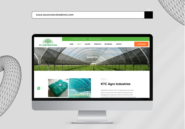 CMS Web Development in Palakkad - Website of KTC Agro